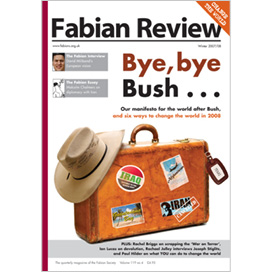 Fabian Review Winter 07 Cover