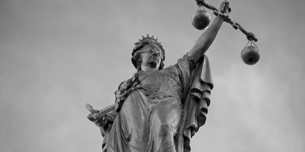 Golden Lady Justice, Bruges, Belgium